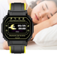 Смарт часы Smart watch B3-2 умный браслет с функциями пульсометра, звонки, сообщения, шагомер, влагозащищенный Желтый - изображение 4
