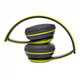 Беспроводные наушники Bluetooth Wireless Headset MDR P47 Black Гарнитура для ПК, телефона с микрофоном -microSD, FM Green - изображение 6