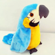 Интерактивная игрушка-повторюшка говорящий Попугай Parrot Talking с микрофоном и записывающим устройством, Blue - изображение 6