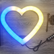 Кольцевая лампа светодиодная в форме сердца M-Light Heart Led RGB 33см с держателем телефона, разноцветный свет для селфи и блогеров, USB+ Штатив 2 метра+Bluetooth пульт+Микрофон - изображение 5