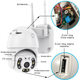 Уличная IP 4G SIM камера видеонаблюдения под СИМ карту поворотная Rangecam 4GN3 WIFI 360° 2.0mp датчик движения, запись, Android & Iphone приложение IP66 - изображение 16