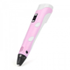 3D ручка c LCD дисплеем AToys 3DPen Pink+набор для творчества + Эко пластик 109 метров - изображение 13