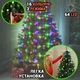 Світлодіодна ниткоподібних гірлянда 64 LED з сяючими кулями XMAS Umbrella Dazzler з верхівкою для ялинки 16 кольорів і 3 режими - зображення 2