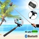 Селфі-палка бездротова Bluetooth з акумулятором SHold 07Z-05 для телефону, фотоапарата, екшн камери Чорний - зображення 1
