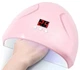 Лампа для сушки ногтей маникюра и педикюра Beauty Nail Led Lamp 258FD компактная с UV светом для полимеризации гель лаков на 36w - изображение 3