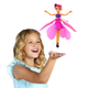 Летающая игрушка сказочная фея с управлении рукой на подставке подиум Beauty Toy Magical Fairy звуковые и световые эффекты Розовая - изображение 2