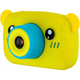 Детский цифровой фотоаппарат Smart Kids KM-89 Цифровая камера Мишка Teddy с играми и рамками, Full HD, 12 МП Желтый - изображение 6