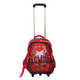 Дитячий шкільний рюкзак-валіза Travel Kids Spiderman з 3D принтом і знімною платформою на коліщатках з висувною ручкою - зображення 4