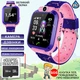 Детские умные часы KID Watch S12 с камерой, SIM картой и картой памяти, влагозащитой IP67 Розовые+Карта памяти 32Гб - изображение 1