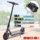 Электросамокат складной аккумуляторный для подростков и взрослых Konar Eelectric Scooter 04H колёса 8.5” Серый - изображение 1