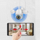 Уличная IP Wi-Fi камера видеонаблюдения Visio 580-360° поворотная с удаленным доступом, ночная съемка, влагозащита Белый - изображение 9