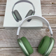 Повнорозмірні бездротові Bluetooth навушники-гарнітура з акумулятором Macaron MP90 з MP3 плеєром/AUX/microSD Зелені - зображення 4