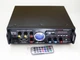 Усилитель мощности звука с пультом ДУ Amplifier 339BT AV BT с Блютуз, FM тюннером и караоке 150Вт х2 канала - изображение 6