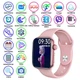 Смарт годинник Smart Watch ip 12-1 -Алюмінієвий корпус, голосовий виклик, режим спорту Pink - зображення 5