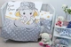 Дитячий комплект в ліжечко Tag Tekstil 100% бавовна Sweet sleeper grey - зображення 1
