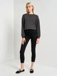 Джемпер женский H&M Divided 0902430 S Серебристый с черным (7000000000763) - изображение 3