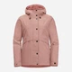 Куртка демисезонная с капюшоном женская Jack Wolfskin Snowy Park Jkt W 1116051-3068 L Розовая (4064993909531) - изображение 6