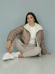 Пуховик зимний короткий женский Seventeen 2086.5427 L-XL Бежевый (Sev2000000184296) - изображение 7