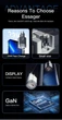 33W зарядний пристрій Блок живлення для телефону Essager PD Quick Fast Charge. Блок зарядки для Samsung, iPhone, Xiaomi, Redmi, Huawei, Realme, Motorola - изображение 10