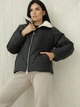 Пуховик зимний короткий женский Seventeen 2086.5430 2XL-3XL Черный (Sev2000000184333) - изображение 7