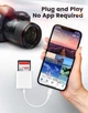 Перехідник для Apple Lightning на SD TF Card Reader для читання карток пам'яті для iPhone iPad White - зображення 3