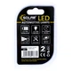 LED автолампа Solar T10 12V W2.1x9.5d белая 2 шт светодиоды для освещения салона автомобиля (1LO-TH_11C) - изображение 2