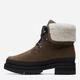 Женские зимние ботинки кожаные высокие Clarks 26167808 37 (4UK) 23.4 см Хаки (5059680641190) - изображение 3