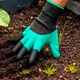 Садовые перчатки Garden Gloves с пластиковыми наконечниками - изображение 3