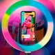 Кольцевая лампа RGB MJ 300 Soft Ring Light 30 см - изображение 2
