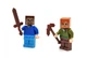 Набор фигурок Minecraft 6 героев с оружием Модельки Майнкрафт зеленый (6463) - изображение 3