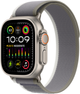 Smartwatch Apple Watch Ultra 2 GPS + Cellular 49mm Titanium Case with Green/Grey Trail Loop - S/M (MRF33) - obraz 1