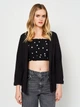 Кардиган вязаный женский H&M Divided 0721270 S/P Черный (7000000000227) - изображение 1
