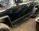 Бокові пороги Allmond Black (2 шт., алюм) для Toyota FJ Cruiser 2006-2022 рр - зображення 2