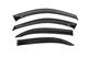 Ветровики Long (4 шт, HIC) для Mercedes S-сlass W220 1998-2005 гг - изображение 1
