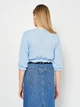 Топ женский H&M Divided 0869530 XS Голубой (7000000000621) - изображение 2