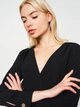 Платье на запах миди женское H&M 0930877 XS Черное (7000000000923) - изображение 4