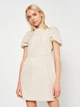 Платье короткое летнее женское H&M Divided 0957880 XS Бежевое (7000000001004) - изображение 1