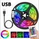 Светодиодная лента LED RGB 5050 с Bluetooth водостойкая USB 5 м - изображение 2