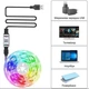 Светодиодная лента LED RGB 5050 с Bluetooth водостойкая USB 5 м - изображение 4