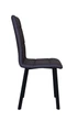 Стілець Max's furniture Мічіган 01 Чорний/Темно-коричневый - изображение 4