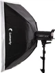 Софтбокс LUMERTY 60 x 90см, рассеиватель, диффузор (Softbox) прямоуголный - с байонетом Bowens и чехлом для переноски (LM-6090) - изображение 10