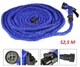 Шланг для полива растягивающийся X-HOSE 52.5 м синий садовый шланг с распылителем - изображение 1