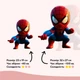 Пазл Ukropchik деревянный Супергерой Спайди А3 в коробке с набором-рамкой (Spider-Man Superhero A3) - изображение 2