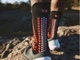 Высокотехнологические беговые безшовные носки Pro Racing Socks V4.0 Trail, Black/Red, T3 (41-44) - изображение 4