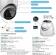 IP камера 4мп Vikylin VD-2T41-AS-G2 - металл + микрофон - изображение 3