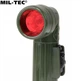 Ліхтарик ручний Mil-Tec LED зі змінними лінзами (червоний, синій, зелений, жовтий) US LED WINKELTASCHENLAMPE SM OLIV (15143001) - зображення 7