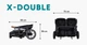 Прогулянкова коляска для двійнят X-lander X-Double Grey - зображення 9