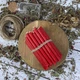Червоні воскові свічки 12 см (25шт) - зображення 1