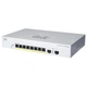 Комутатор Cisco CBS220 8хGE, PoE, Ext PS, 2x1G SFP, Smart (CBS220-8P-E-2G-EU) (1854445) - зображення 2