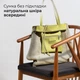 Шоппер Takeasy Лимонный - Итальянская женская мягкая сумка-шопер из натуральной кожи без подкладки на молнии с внутренним карманом и твердым дном (201718-lem-D84) - изображение 5
